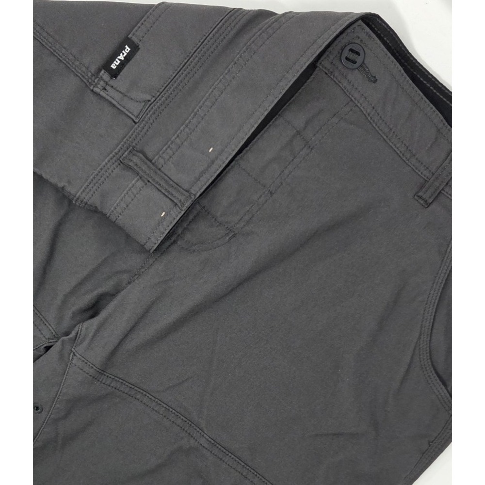 Prana Stretch Zion Pant II Men's Size 38 x 32 Dark Gray Cargo Stretch - 1969791